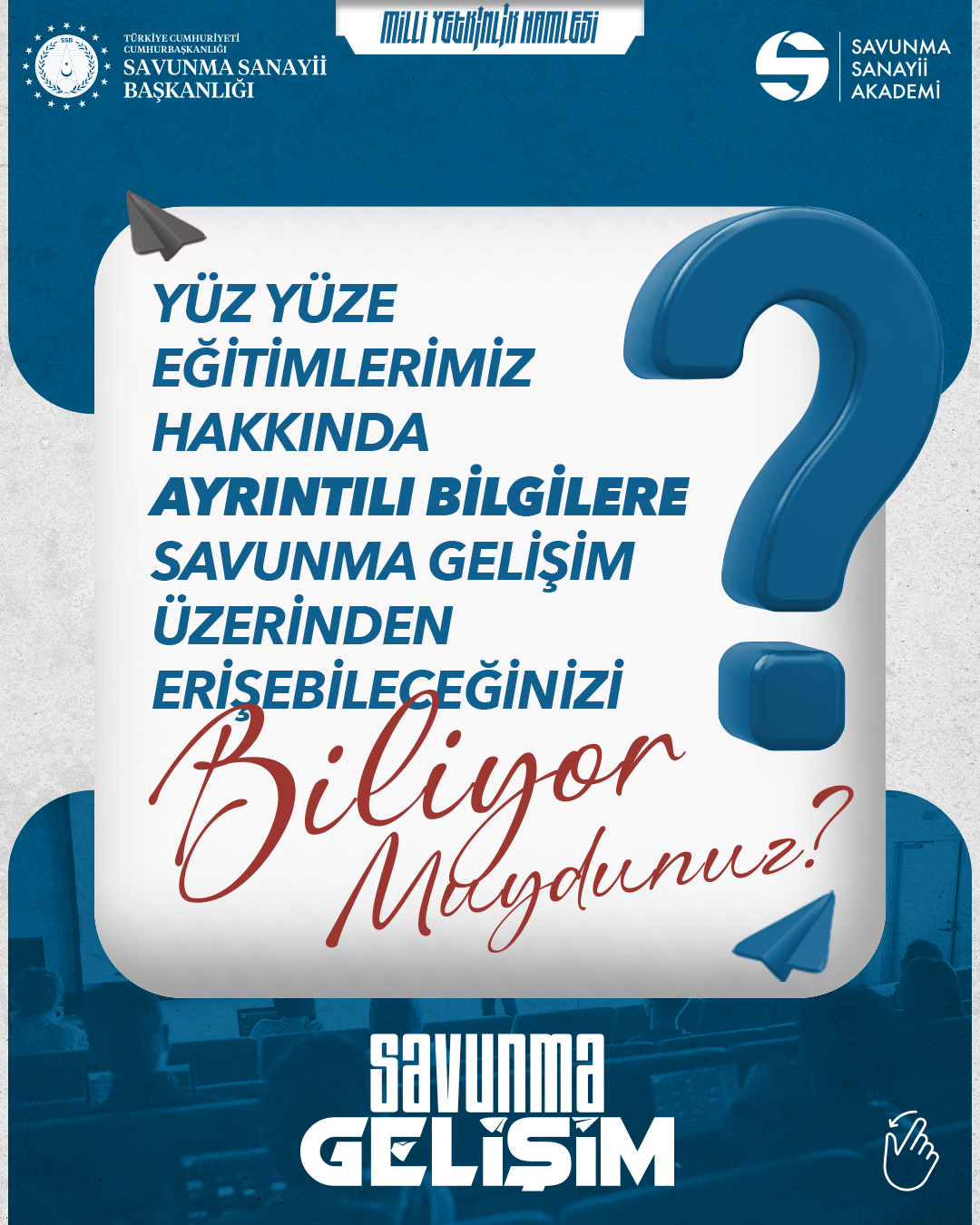 Savunma Sanayii Akademi, Elektronik Harp Okulu Eğitimlerini Savunma Gelişim Platformuna Taşıdı