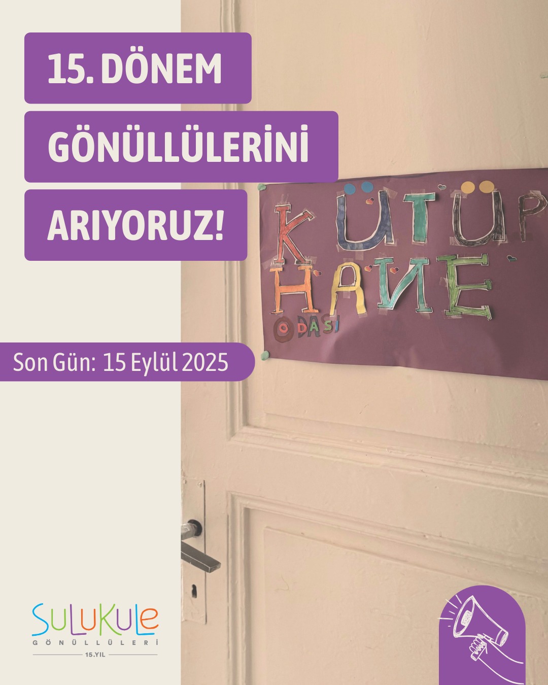 Sulukule Gönüllüleri Derneği, 2025-2026 Dönemi Gönüllülerini Arıyor