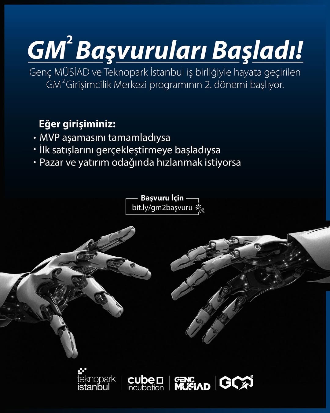GM2 Programı 2. Dönem Başvuruları Başladı: Teknoloji Girişimlerine Büyük Fırsat