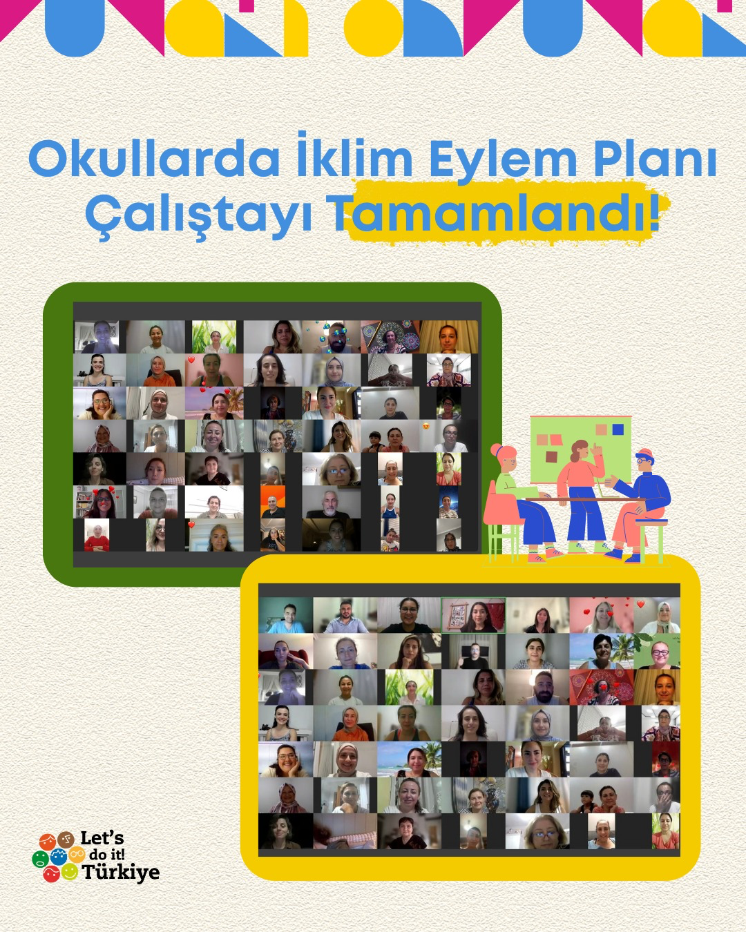 Türkiye’de Öğretmenler “Okullarda İklim Eylem Planı” İçin Bir Araya Geldi