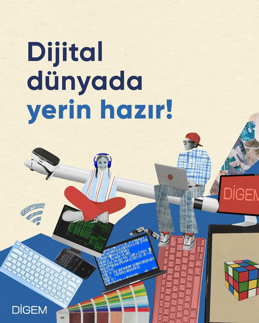 DİGEM’lerde Ücretsiz Dijital Meslek Eğitimleri Başladı