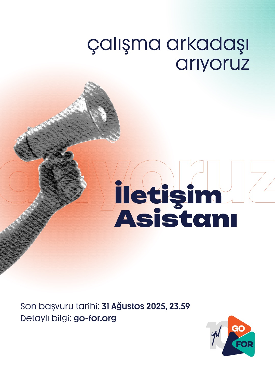 GoFor, Ankara’da İletişim Asistanı Arıyor