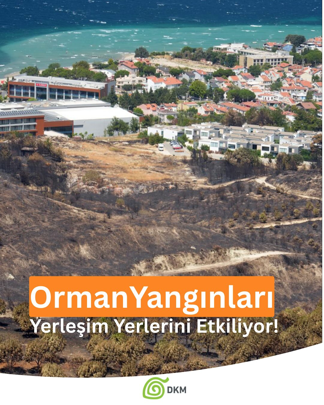 Orman Yangınları Yerleşim Yerlerini Tehdit Ediyor!