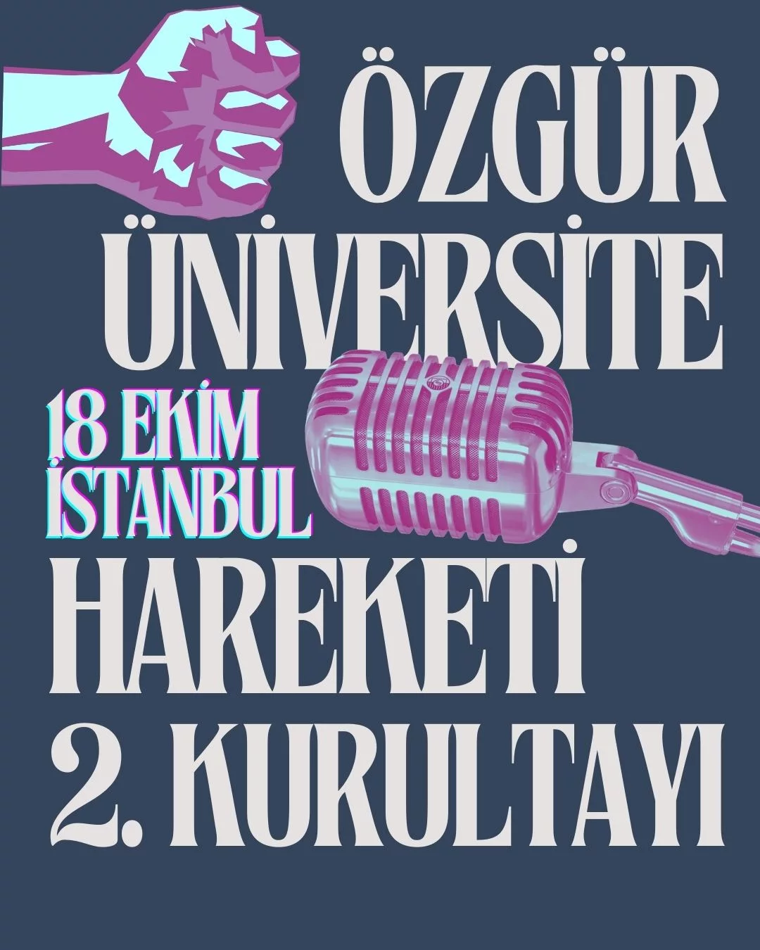 Özgür Üniversite Hareketi 2. Kurultayına Çağrı: “Özgür Bilimsel Eğitim İçin İleri!”