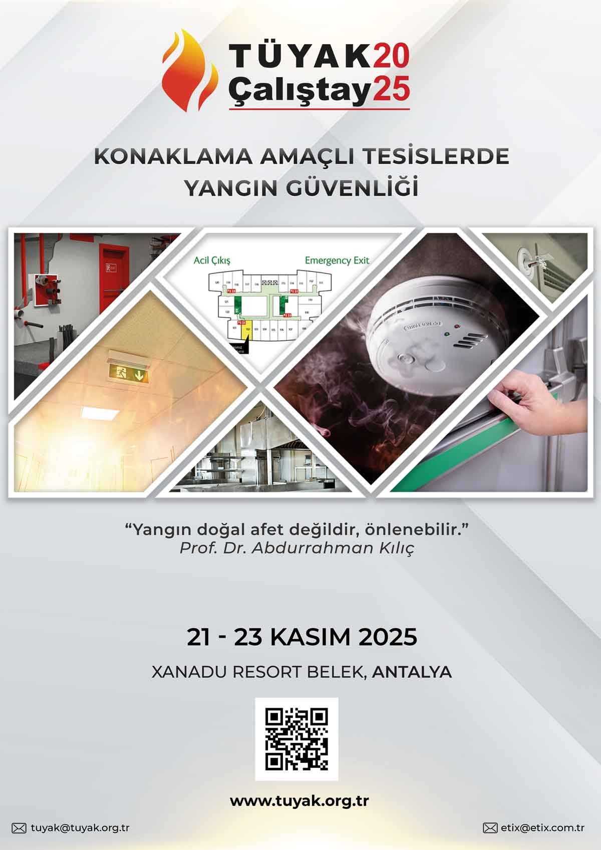 TÜYAK’tan Yeni Çalıştay: Konaklama Tesislerinde Yangın Güvenliği Masaya Yatırılıyor