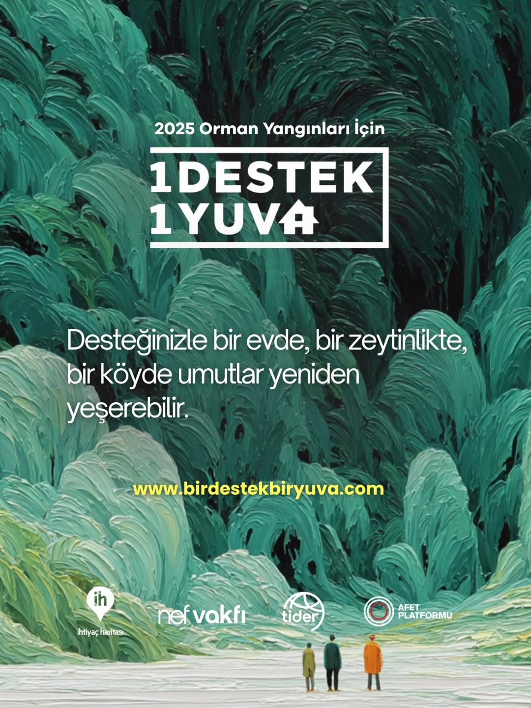 “Bir Destek, Bir Yuva” Kampanyasıyla Yangından Etkilenenlere Umut Olunuyor