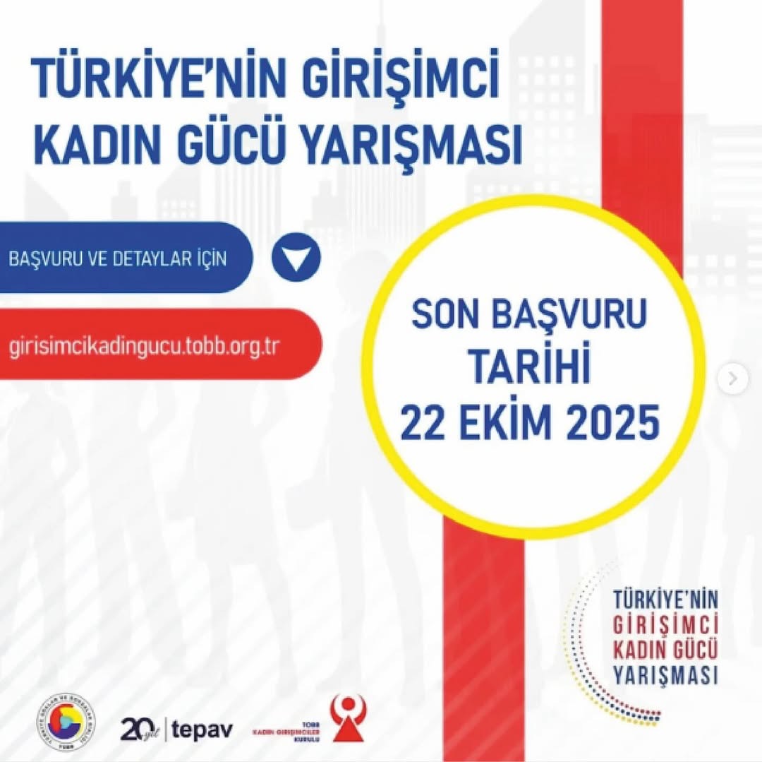 Türkiye’nin Girişimci Kadın Gücü Yarışması İçin Başvurular Başladı