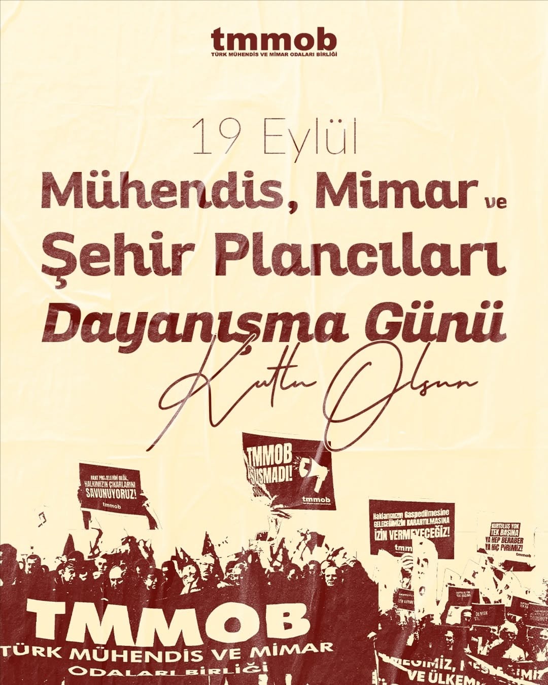 TMMOB’den 19 Eylül İş Bırakma Eyleminin 46. Yıldönümünde Dayanışma Mesajı