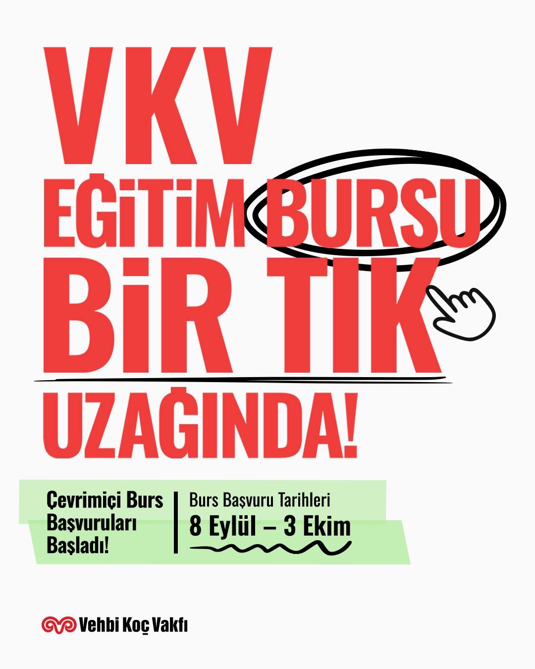 Vehbi Koç Vakfı 2025–2026 Burs Başvuruları Başladı