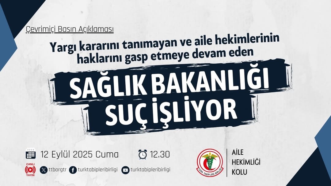 TTB: “Sağlık Bakanlığı Yargı Kararını Tanımıyor, Suç İşliyor”
