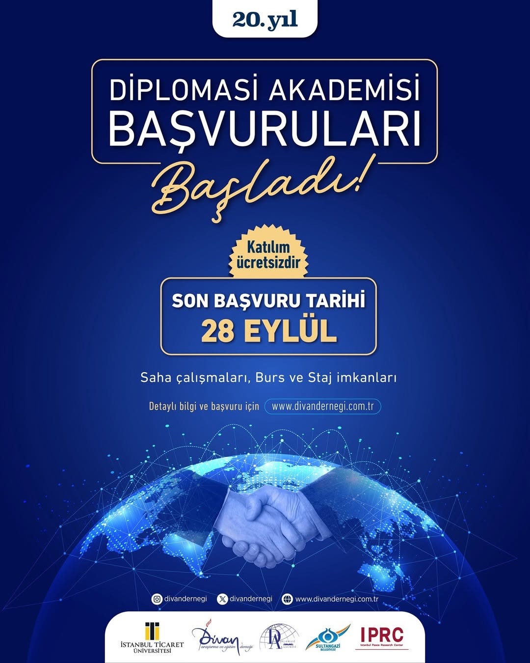 Diplomasi Akademisi 2025-2026 Dönemi Başvuruları Başladı