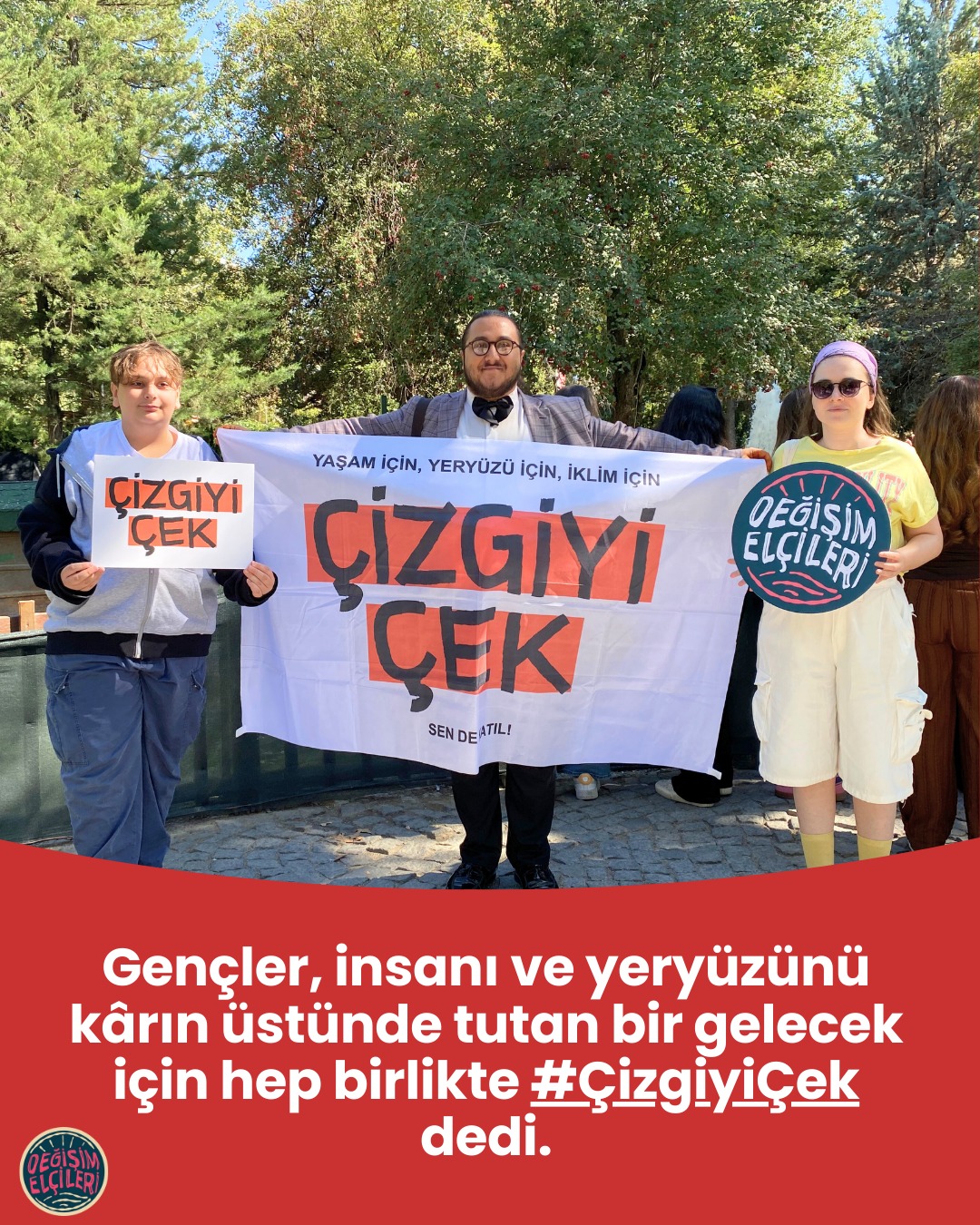 Değişim Elçileri’nden “Çizgiyi Çek” Çağrısı: Yaşam ve Adalet İçin Birlikte