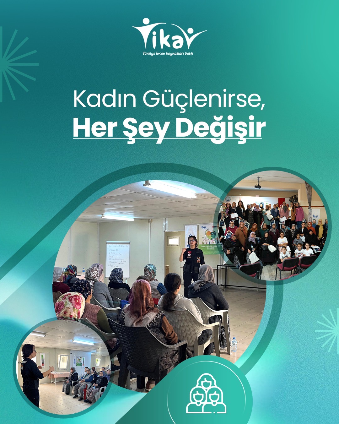 TİKAV’dan Kırsal Bölgelerde Kadınlara Yönelik Güçlenme Odaklı Eğitim Programları