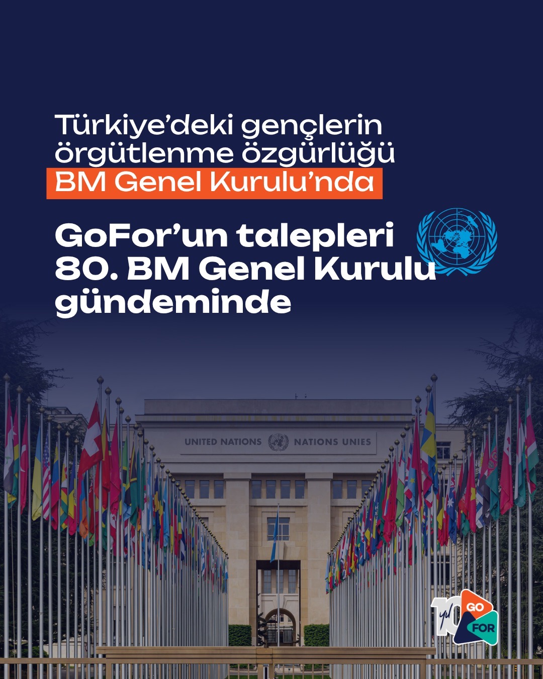 Türkiye’de Gençlerin Örgütlenme Özgürlüğü BM Gündeminde