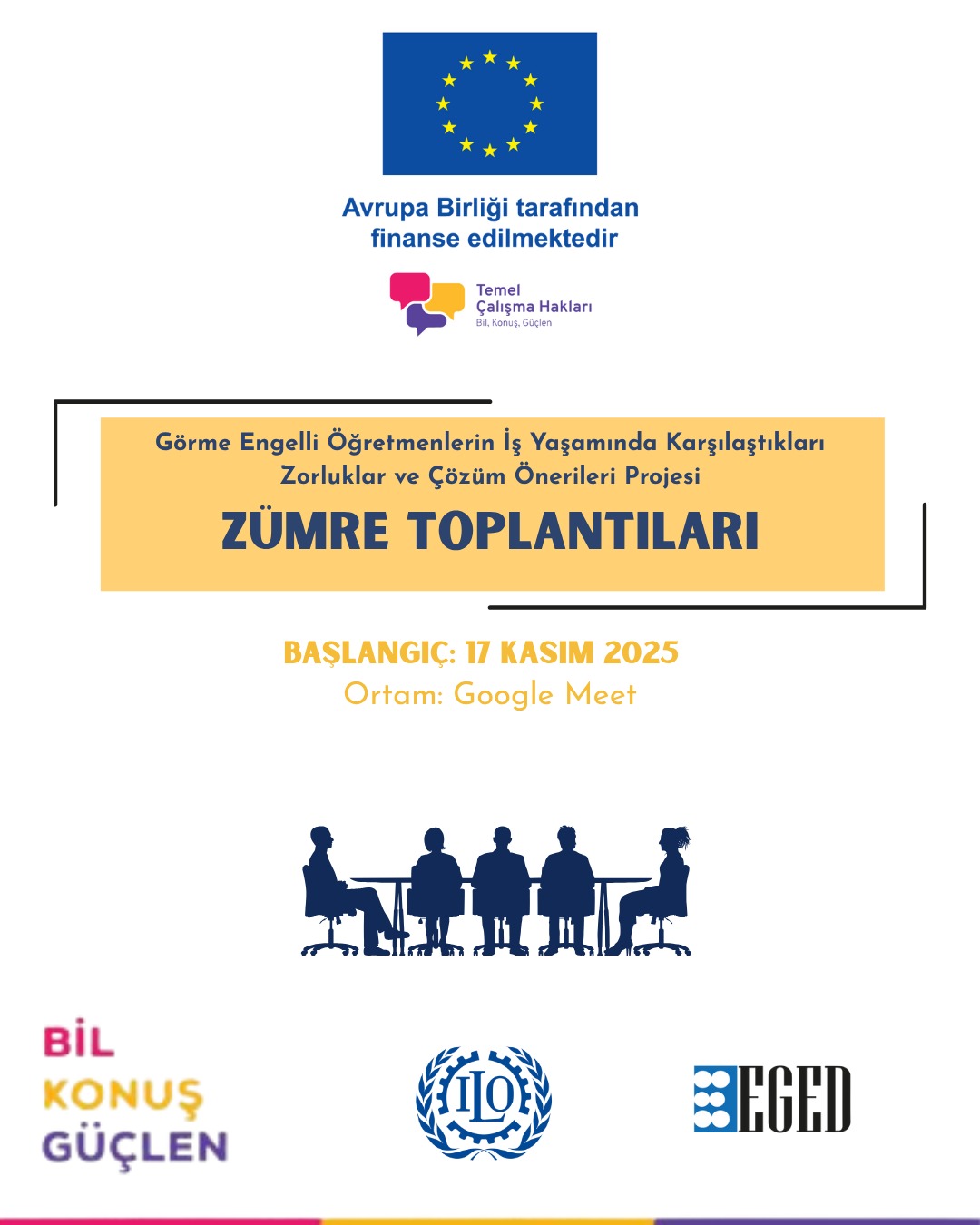 EGED’den Görme Engelli Öğretmenler İçin Zümre Toplantıları Başlıyor