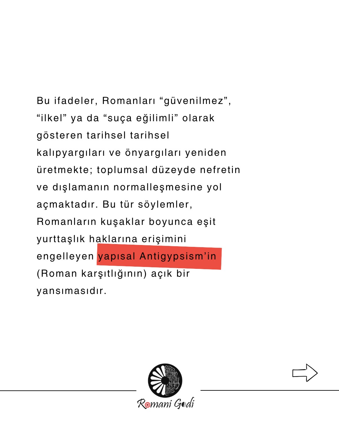 Romani Godi'den Nefret Söylemine Tepki 2 573687135 18028749056746435 2256293334811567831 n