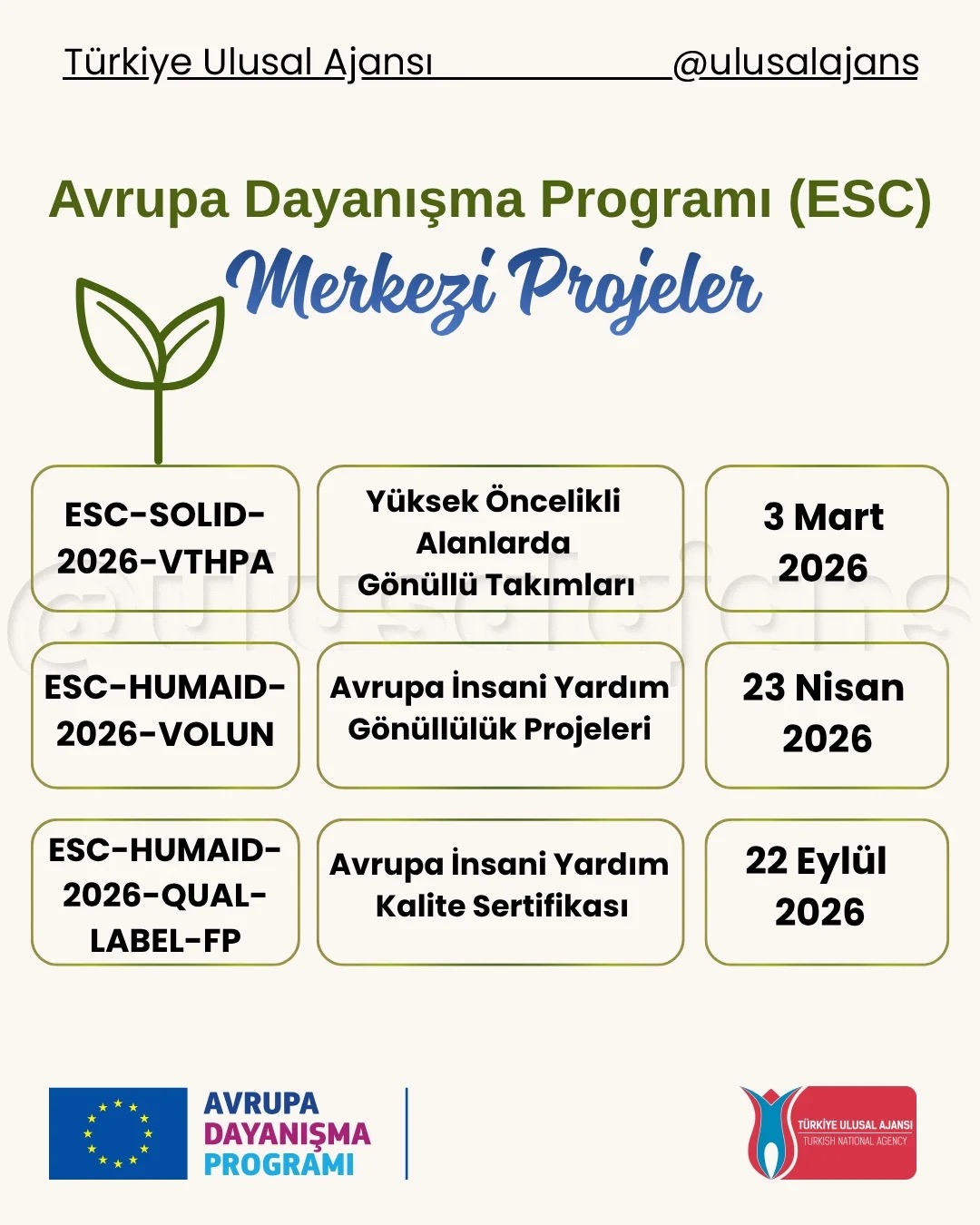 2026 Erasmus+ ve Avrupa Dayanışma Programı Teklif Çağrıları Yayımlandı 3 goruntu 7