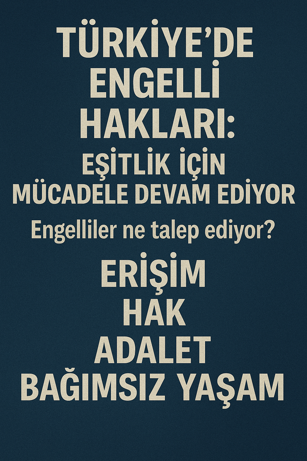 3 Aralık’ta Türkiye Genelinde Etkinlikler Düzenlendi
