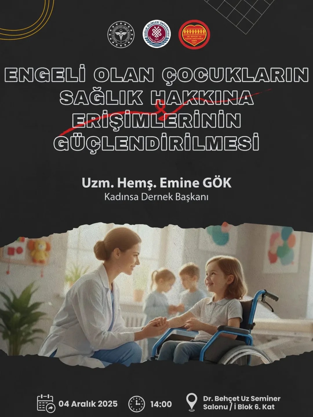 Kalkınmada Kadının Sağlık Hakkı Derneği Engelliler Günü Etkinliğinde Yer Alacak