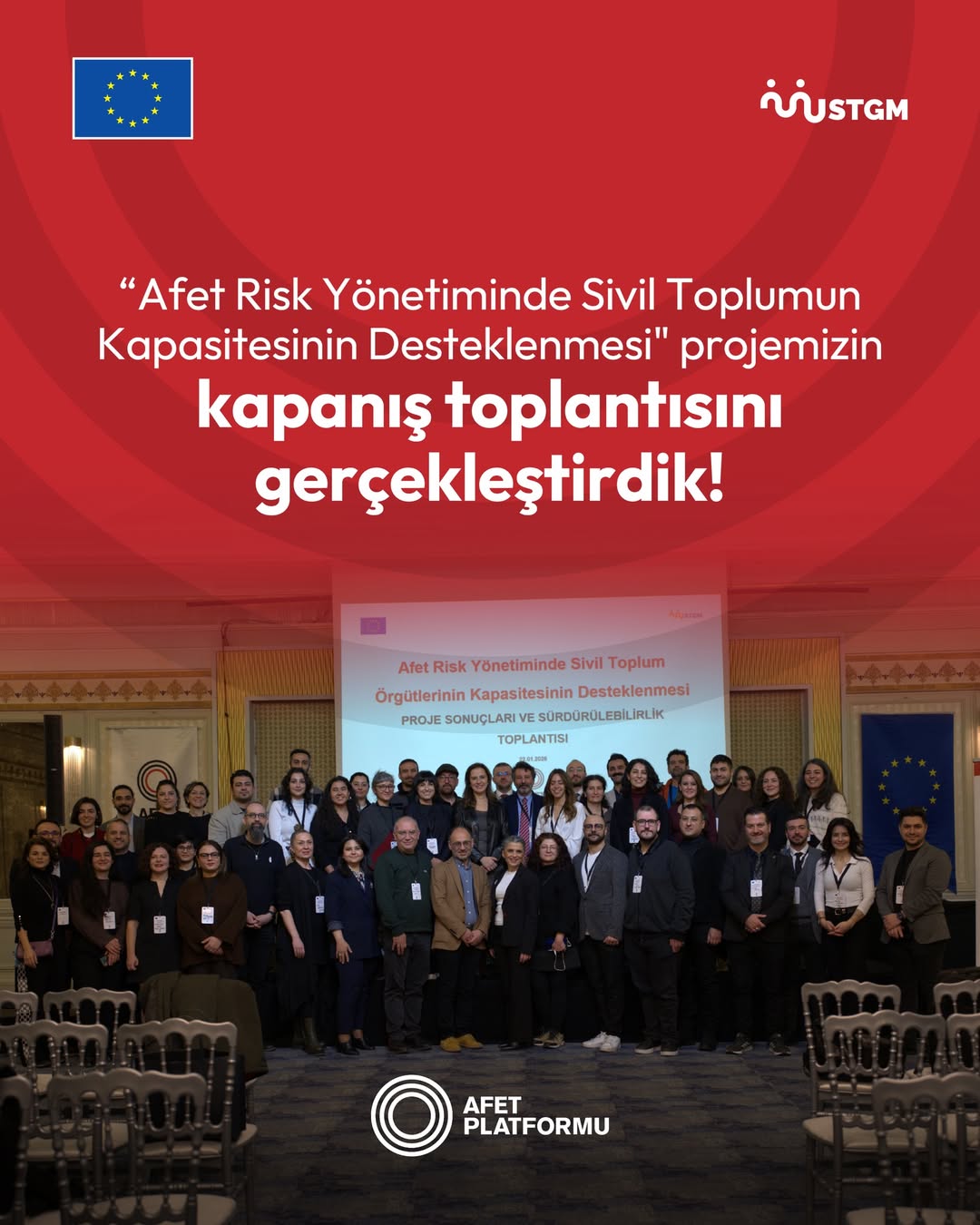 Afet Platformu, Afet Risk Yönetiminde Sivil Toplumun Kapasitesini Güçlendirdi