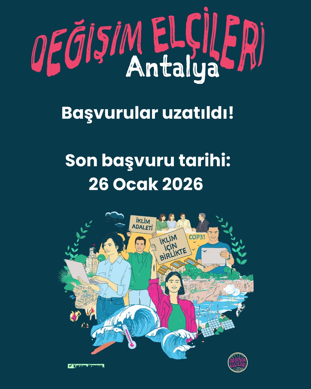 Değişim Elçileri Antalya Programı’nın Başvuru Süresi Uzatıldı