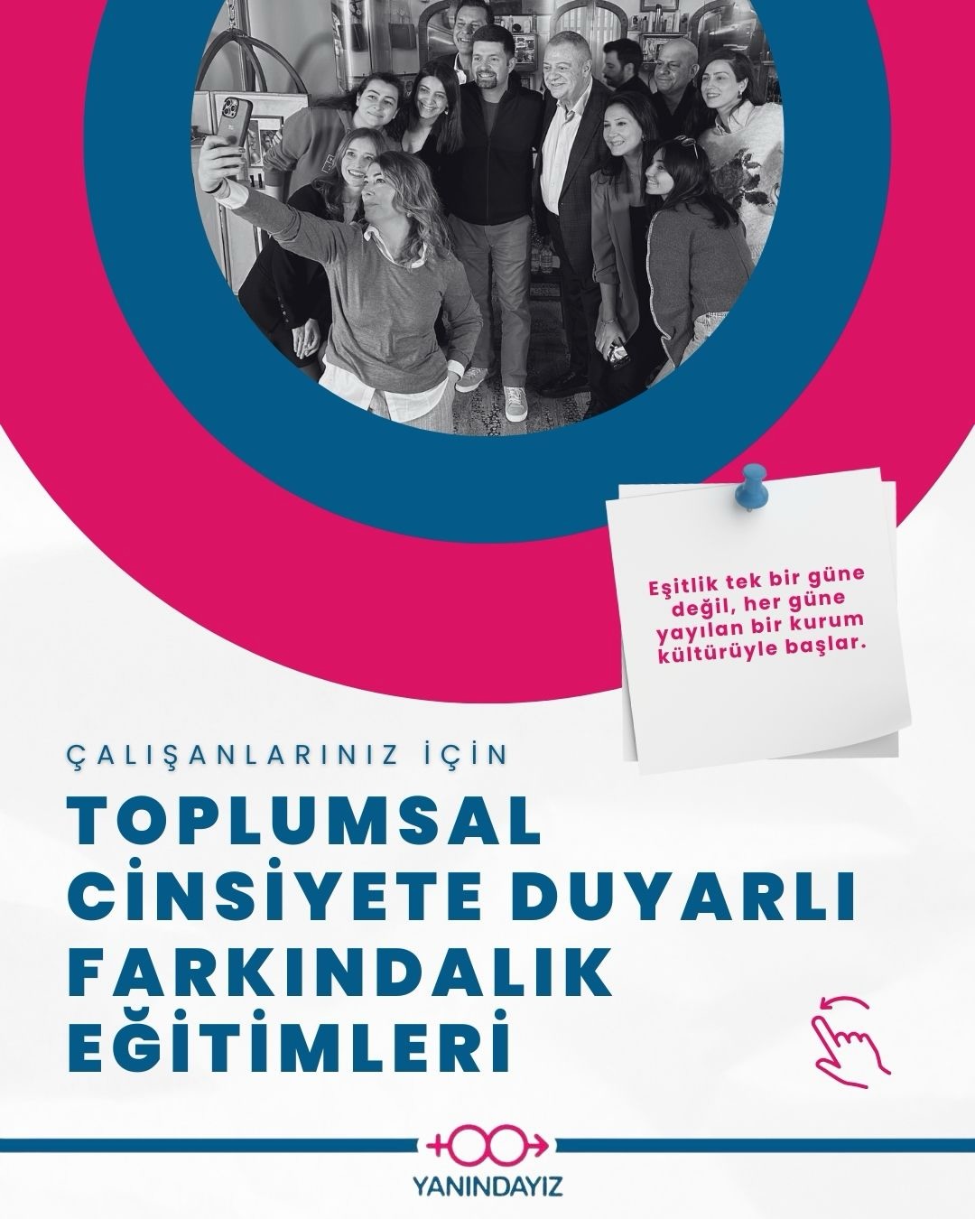 Yanındayız Derneği’nden Toplumsal Cinsiyet Eşitliği Eğitimleri