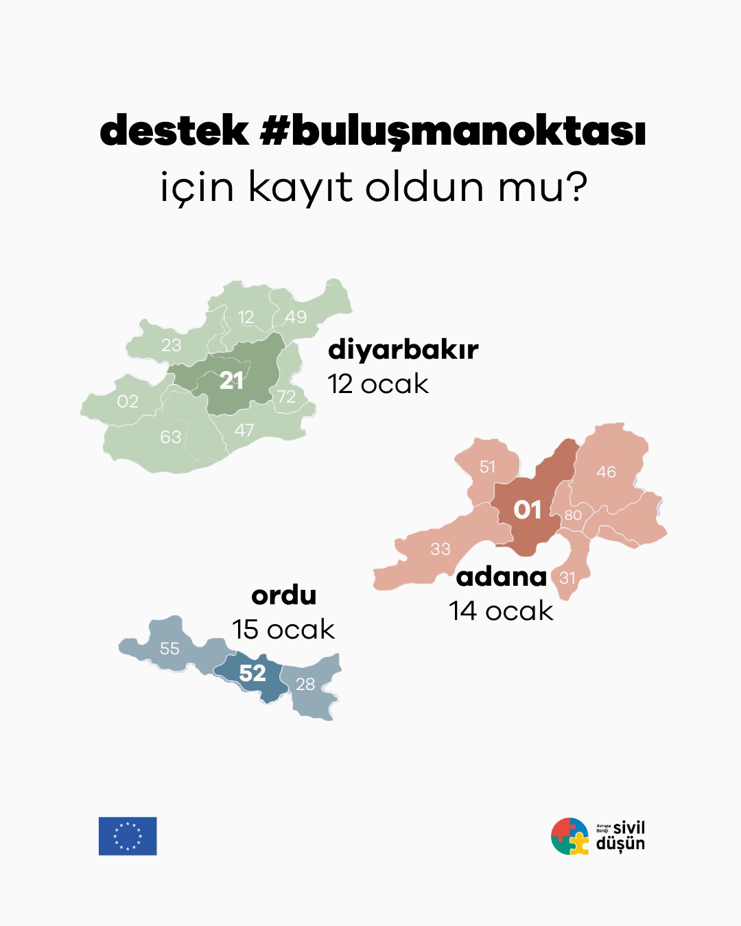 Sivil Düşün #BuluşmaNoktası Şehrinize Geliyor: STK’lar ve Aktivistler İçin Yüz Yüze Destek Fırsatı