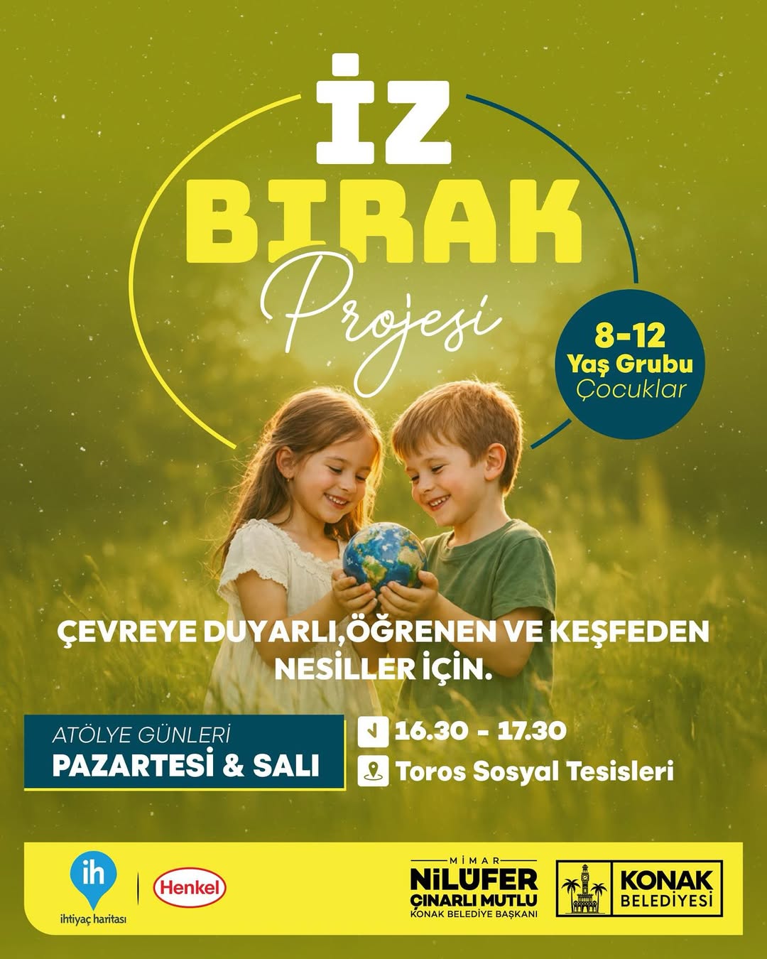 Konak Belediyesi’nden Çocuklara Yönelik Çevre ve Sürdürülebilirlik Projesi