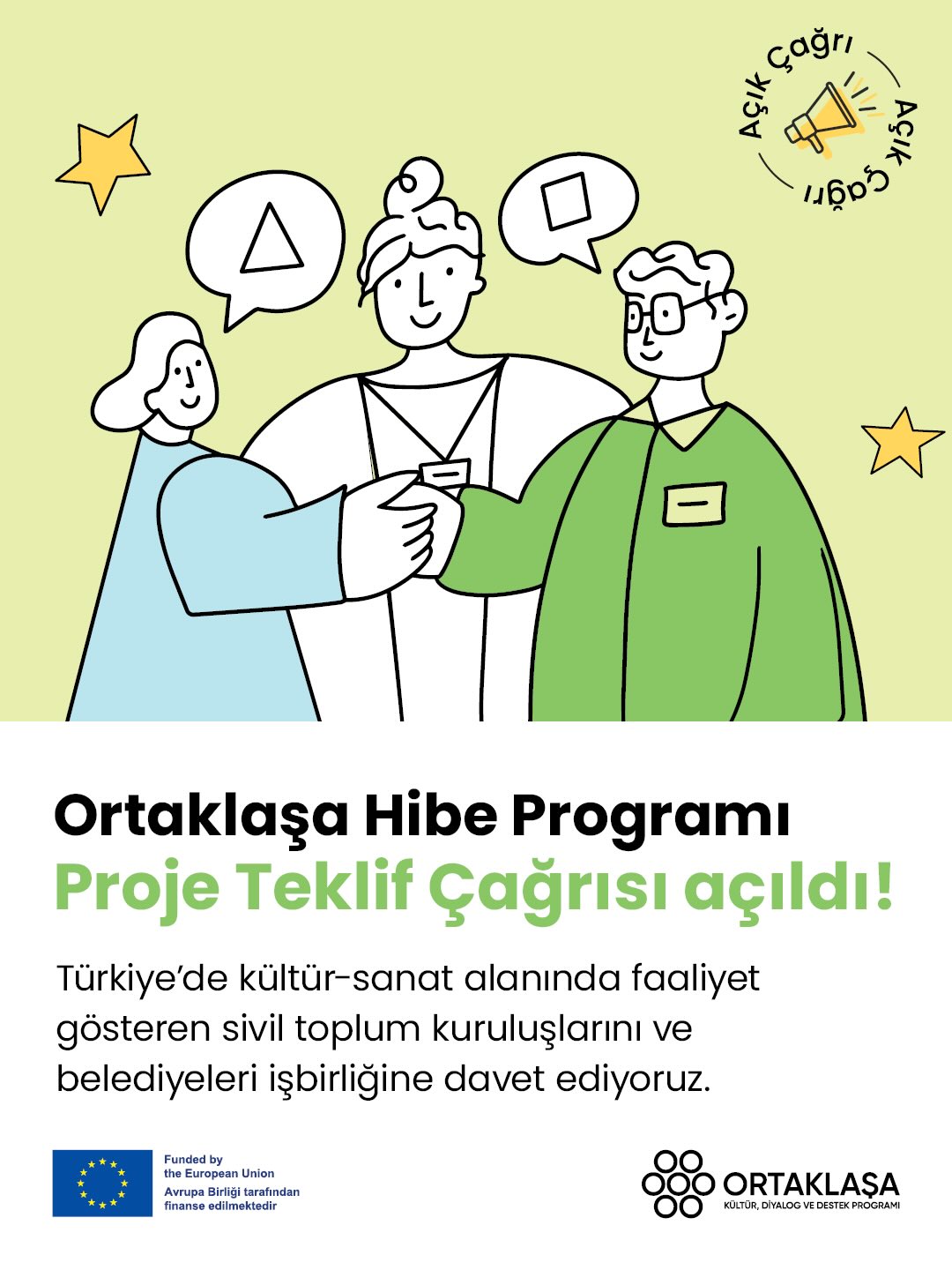 Ortaklaşa Hibe Programı’nın 2026–2029 Dönemindeki İlk Proje Teklif Çağrısı Açıldı