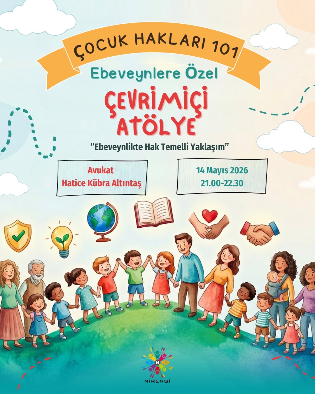 Nirengi Derneği’nden Ebeveynlere Ücretsiz “Çocuk Hakları 101” Atölyesi