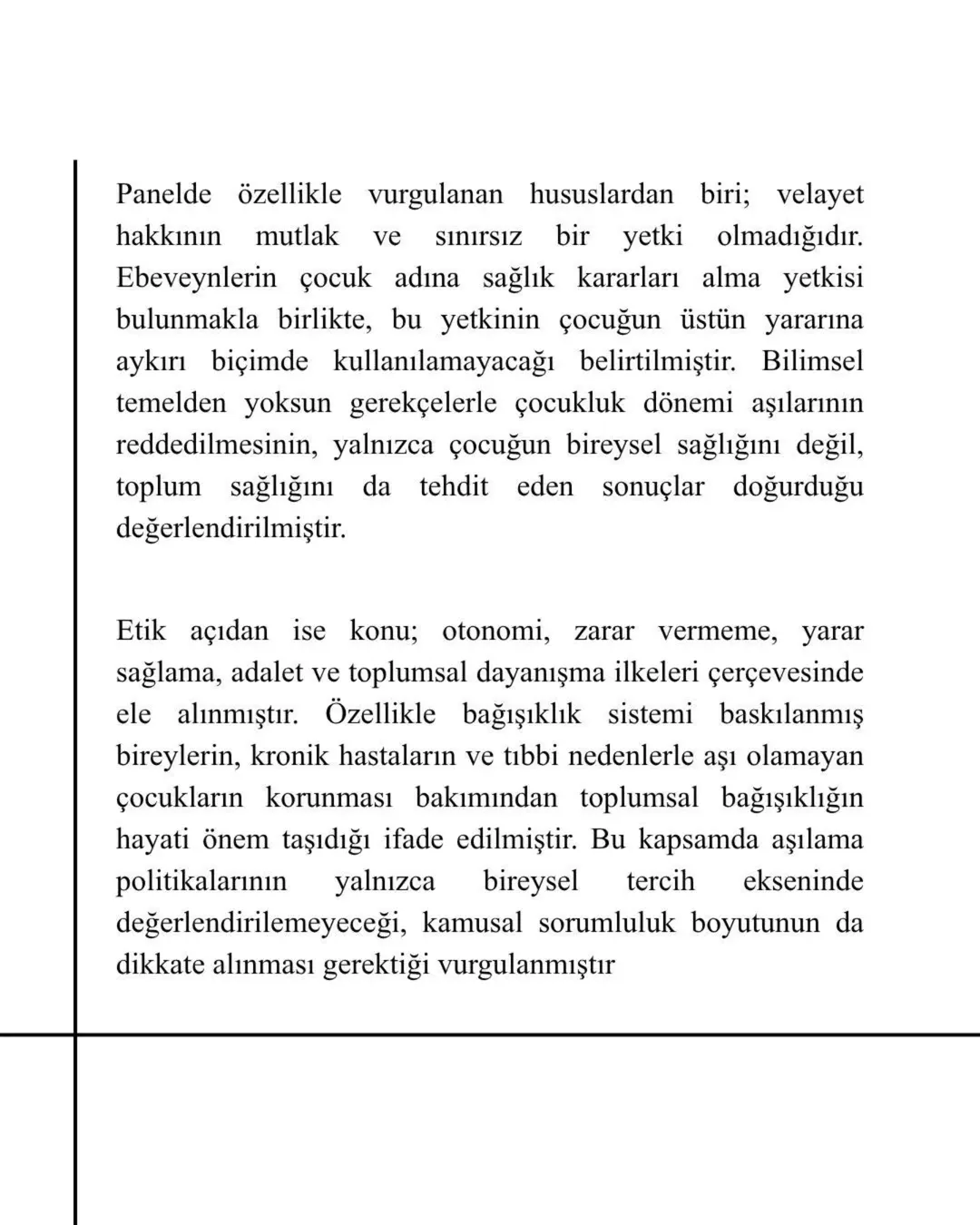 İstanbul Barosu’nda Aşı Reddi Panelinin Sonuç Bildirgesi Açıklandı 3 706583237 18123285769729277 4970445482573830329 n