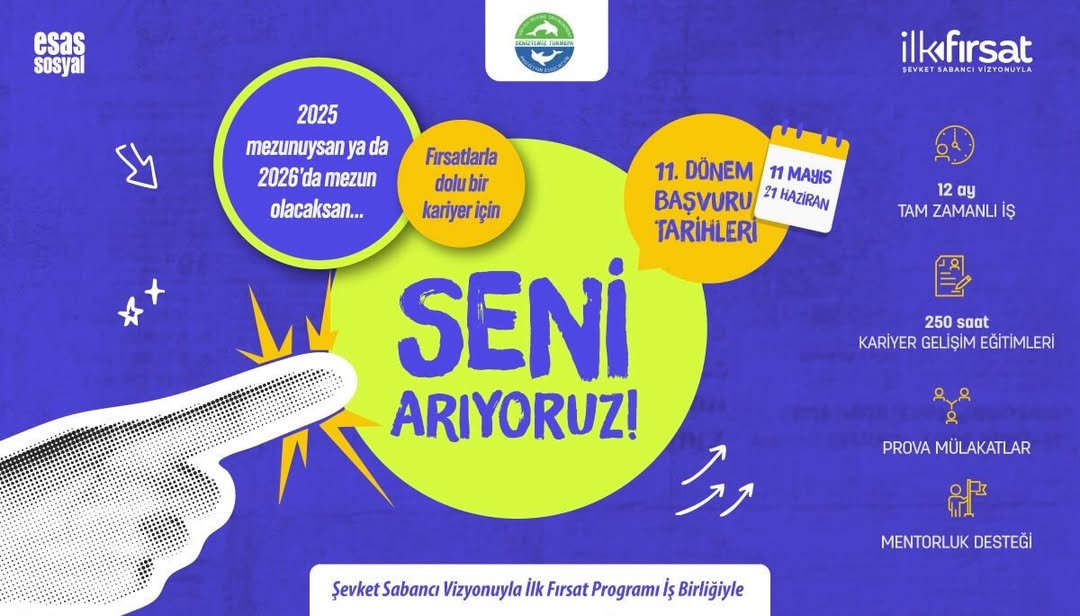 TURMEPA İlk Fırsat Programı Kapsamında Etkinlik Sorumlusu Arıyor