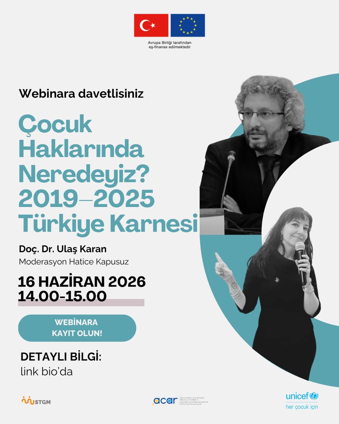 STGM Çocuk Haklarında 2019-2025 Türkiye Karnesini Webinarla Ele Alacak