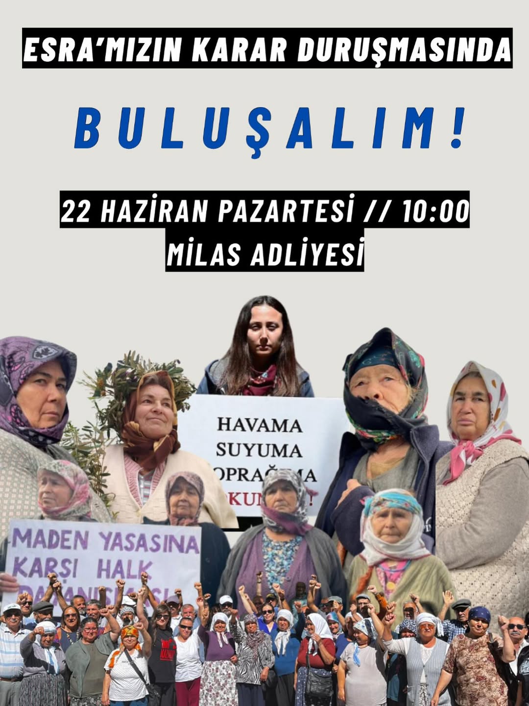 İkizköy Direniyor’dan Esra Işık’ın Karar Duruşması İçin Dayanışma Çağrısı