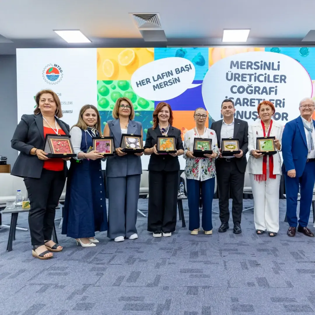 Defne Kadın Kooperatifi Hatay Halhalı Zeytini’ni Mersin’deki Coğrafi İşaret Panelinde Tanıttı