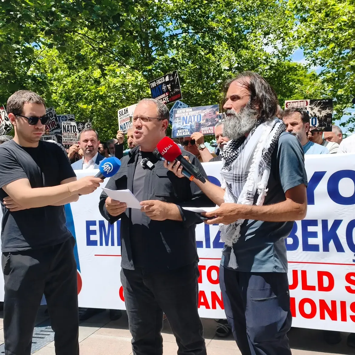 ASTP ve ANFİDAP’tan NATO Toplantısına Karşı Basın Açıklaması