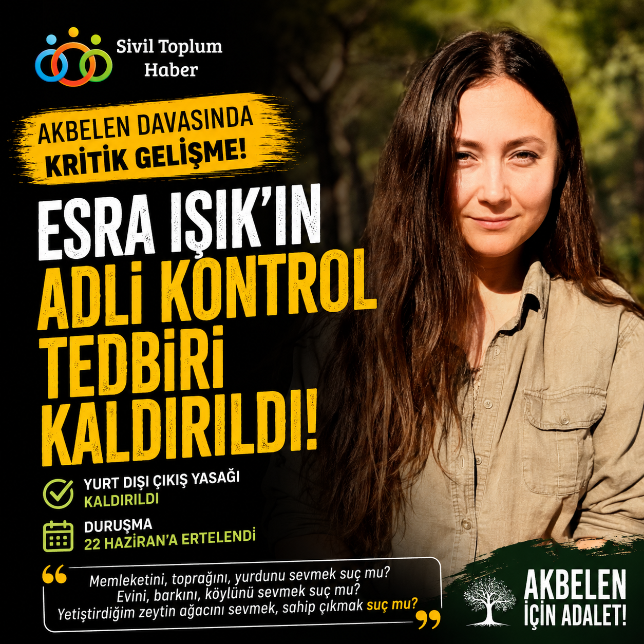 Esra Işık’ın Davasında Kritik Karar: Mahkeme Sonrası Sözleri Gündem Oldu