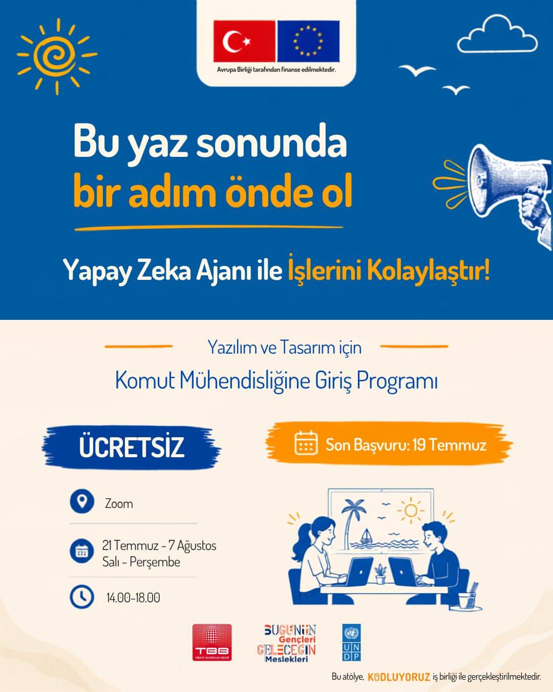 DİGEM İllerindeki Gençler İçin Yapay Zekâ Ajanı ve Komut Mühendisliği Programı Başvuruları Açıldı