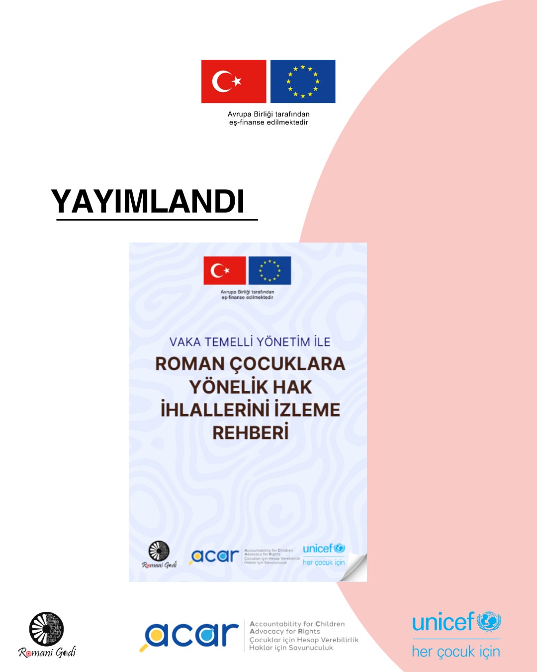 Romani Godi Roman Çocuklara Yönelik Hak İhlallerini İzleme Rehberini Yayımladı