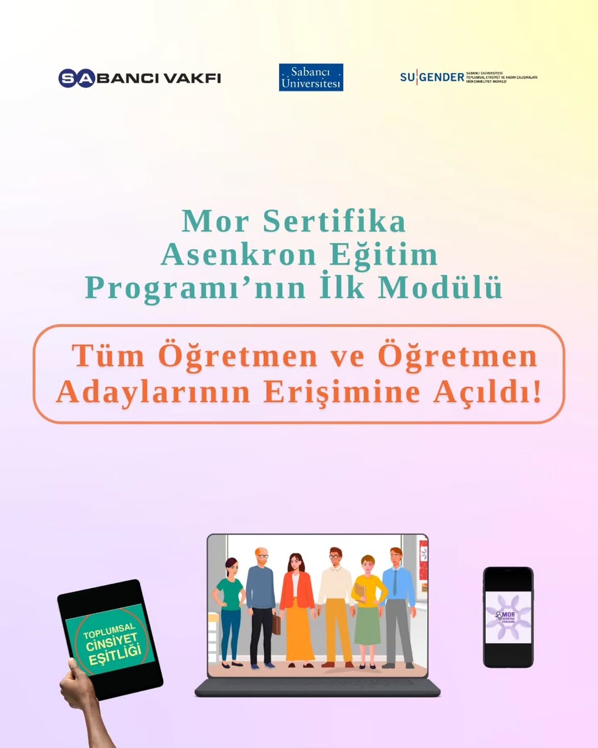 Mor Sertifika Asenkron Eğitim Programı Erişime Açıldı