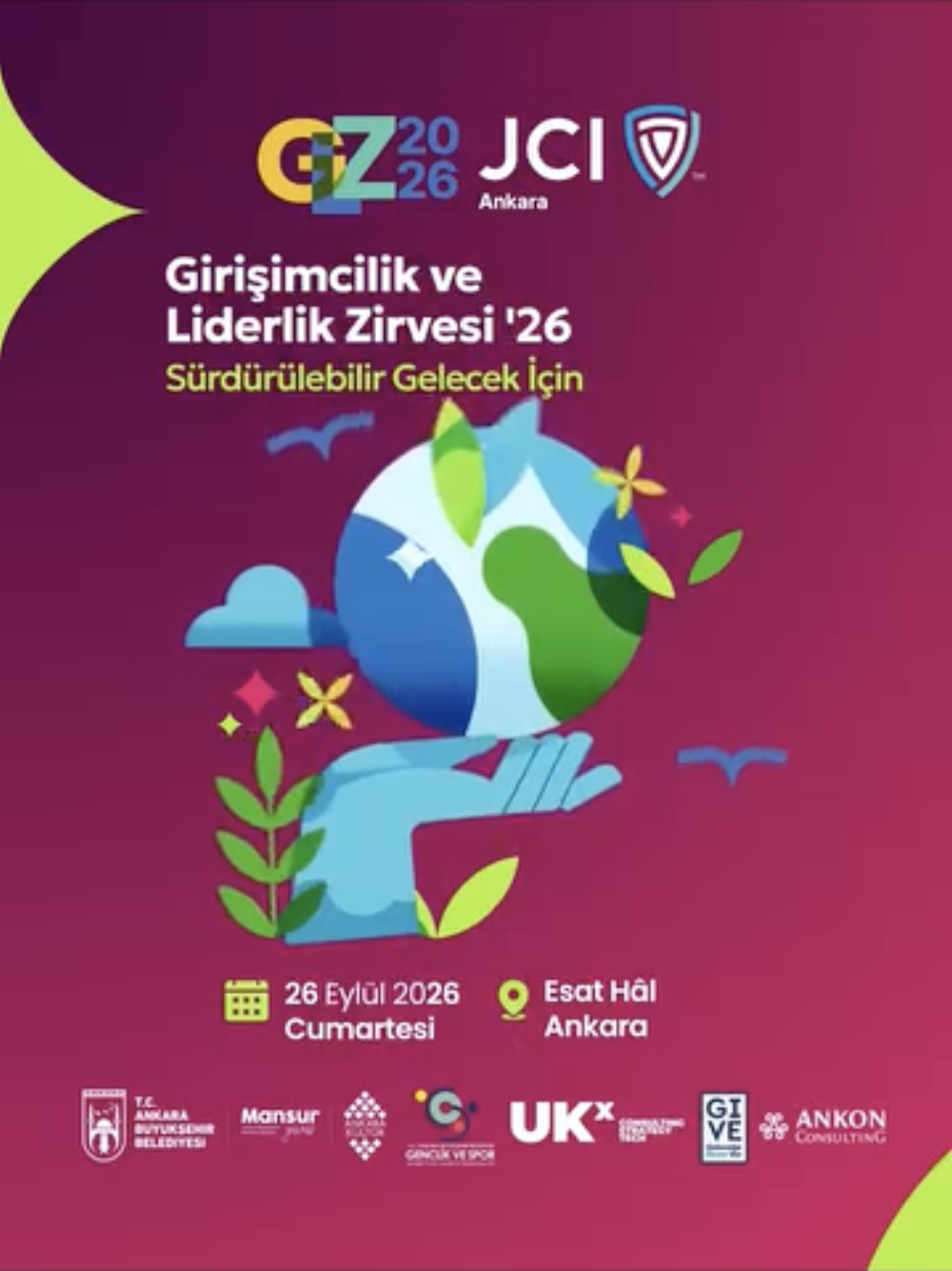 JCI Ankara GLZ 2026 Programını Açıkladı