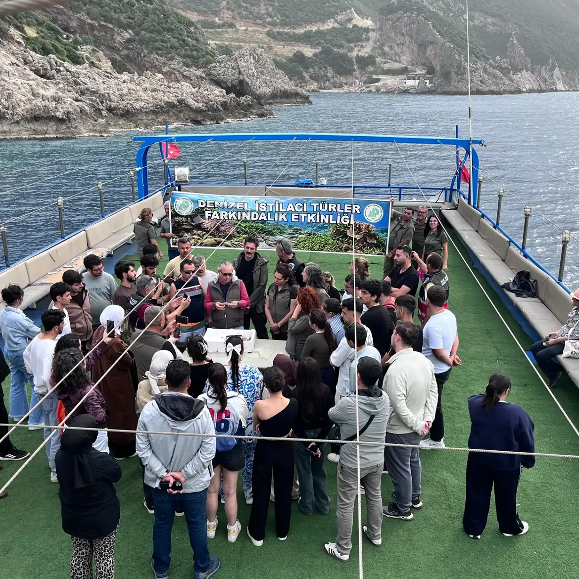 Hatay’da Denizel İstilacı Türlere Karşı Farkındalık Etkinliği Düzenlendi