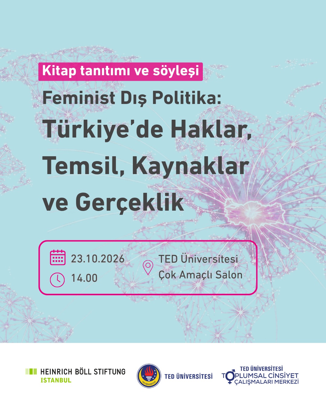 Feminist Dış Politika Yayını Ankara’da Tanıtılacak